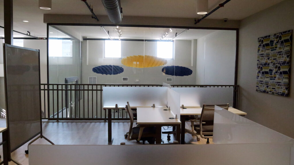 Open dedicated desks at The Hub