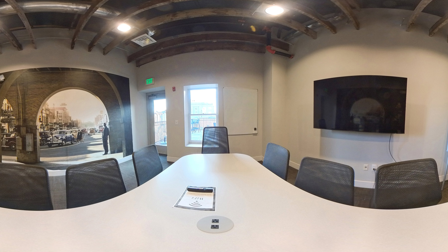 Small conference room at The Hub